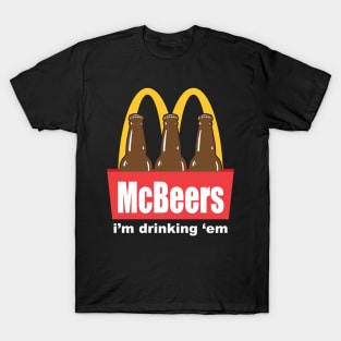 McBeers I'm Drinking 'em T-Shirt